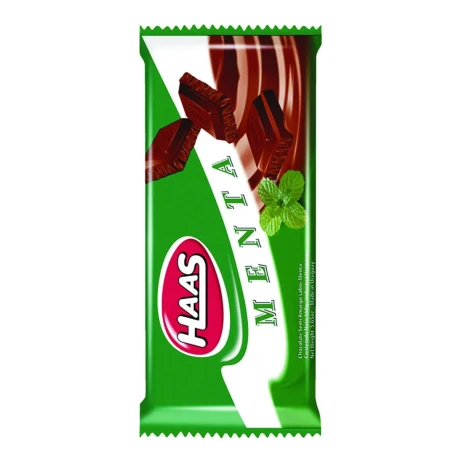 TABLETA CHOCOLATE HAAS 150G MENTA TABLETA CHOCOLATE HAAS 150G MENTA