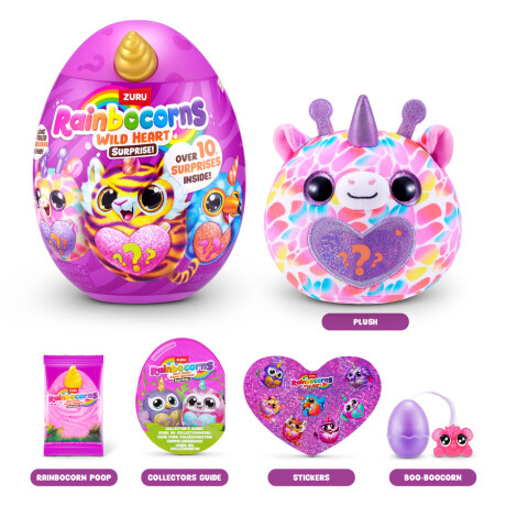 RAINBOCORNS SPARKLE HEART 001