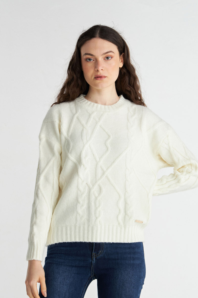 Sweater Demeter - Crema 