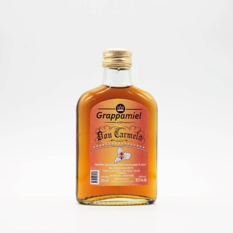 GRAPPAMIEL DON CARMELO PETACA PLAST 200ML GRAPPAMIEL DON CARMELO PETACA PLAST 200ML