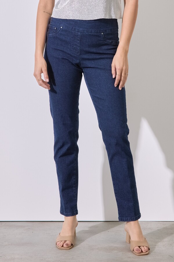 Jegging Pretina Ancha JEAN OSCURO