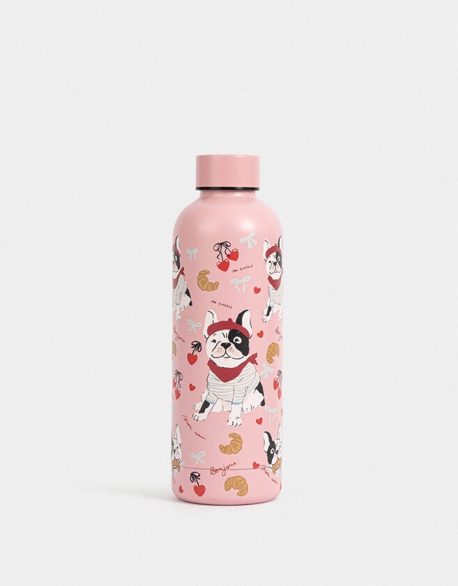 Accesorios Cocina Botella de Acero Botella Metálica Estampada - Combinacion Multicolor