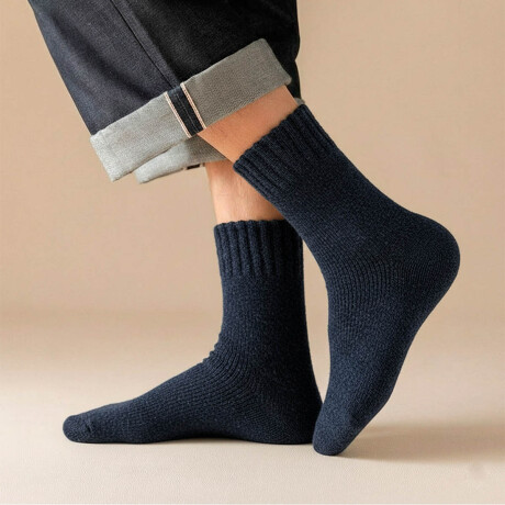 Set X10 Pares Medias Lana Gruesas Multicolor Unisex Set X10 Pares Medias Lana Gruesas Multicolor Unisex