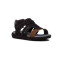 Molekinho Sandalia Casual 2 Tiras C/ Velcro Cafe-caramelo