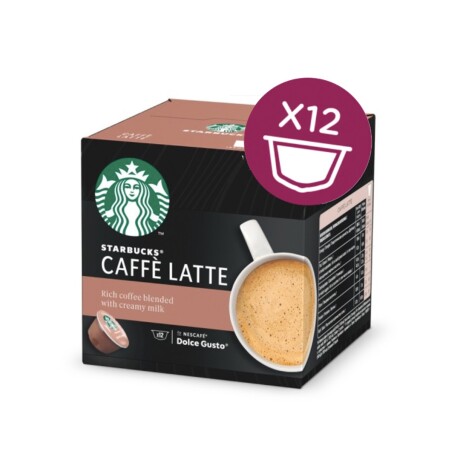 Capsulas Starbucks Caffe Latte X12 Capsulas 001