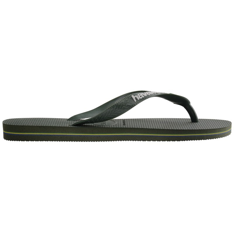 Ojotas Havaianas Brasil Logo Verde
