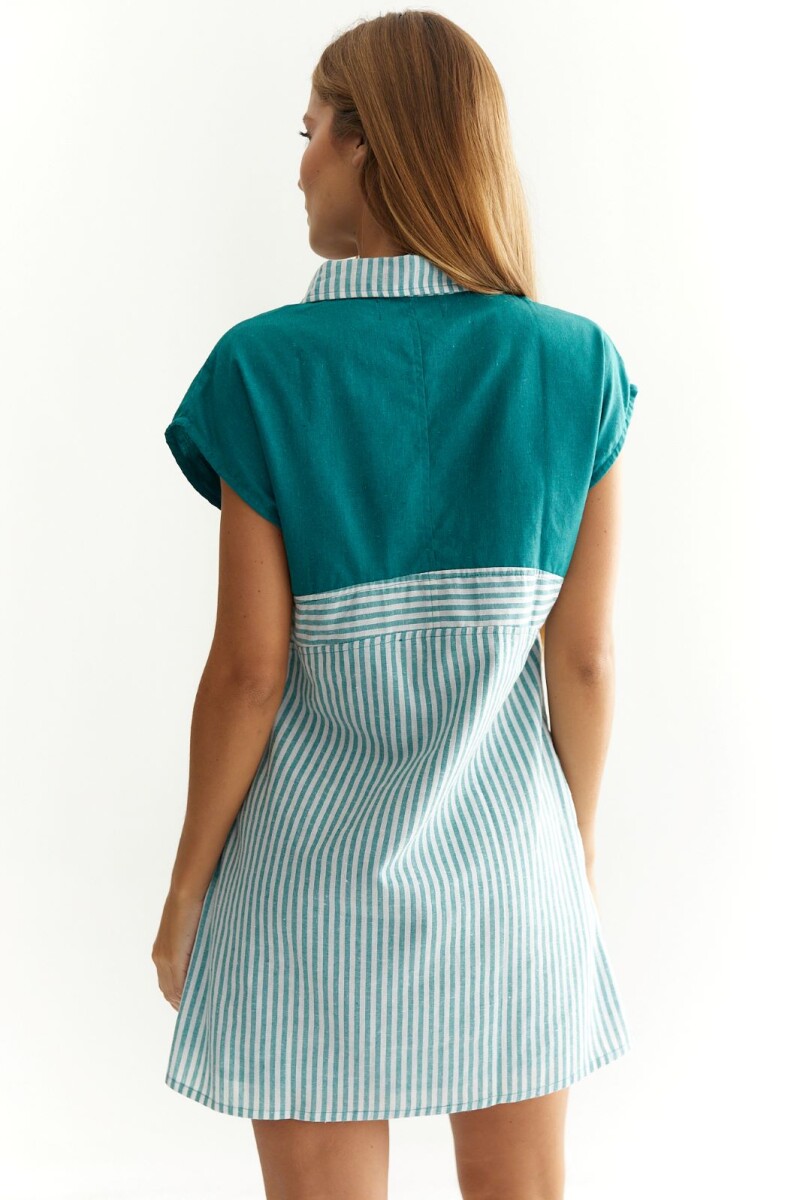 Vestido Verve Petroleo