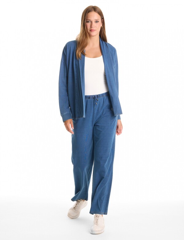 Cardigan Denim Abierto JEAN