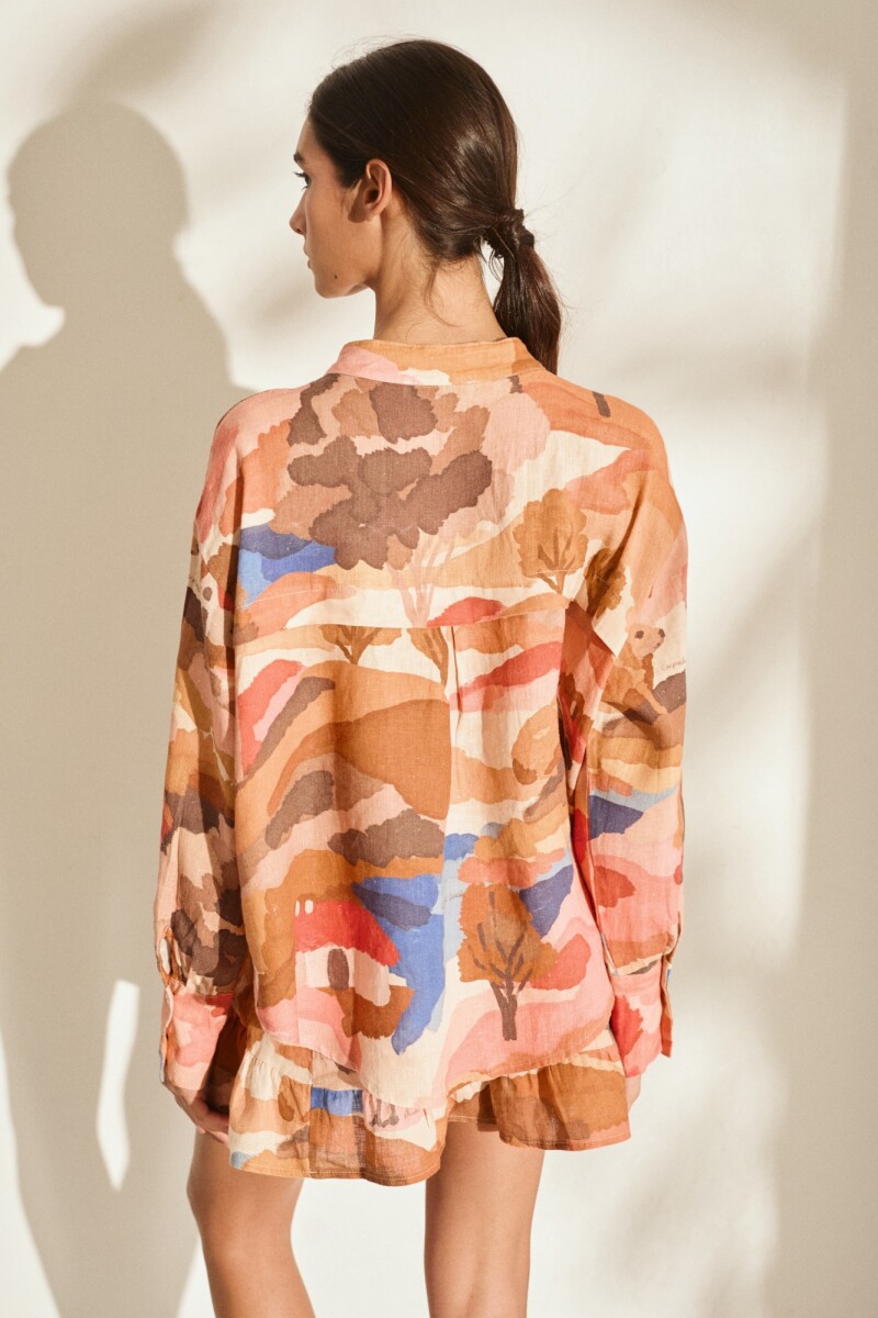 PRE VENTA CAMISA REMO PRINT Sol