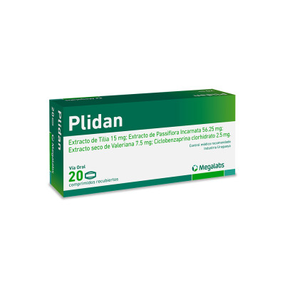 Plidan 20 Comp. Plidan 20 Comp.