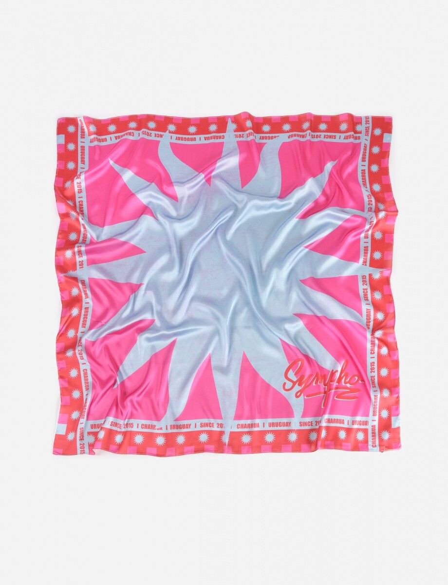 PREVENTA Pañuelo charrua - fucsia 