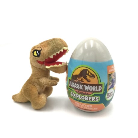 Peluche en Huevo Phi Phi Toys Jurassic World Dino 10 CM 001