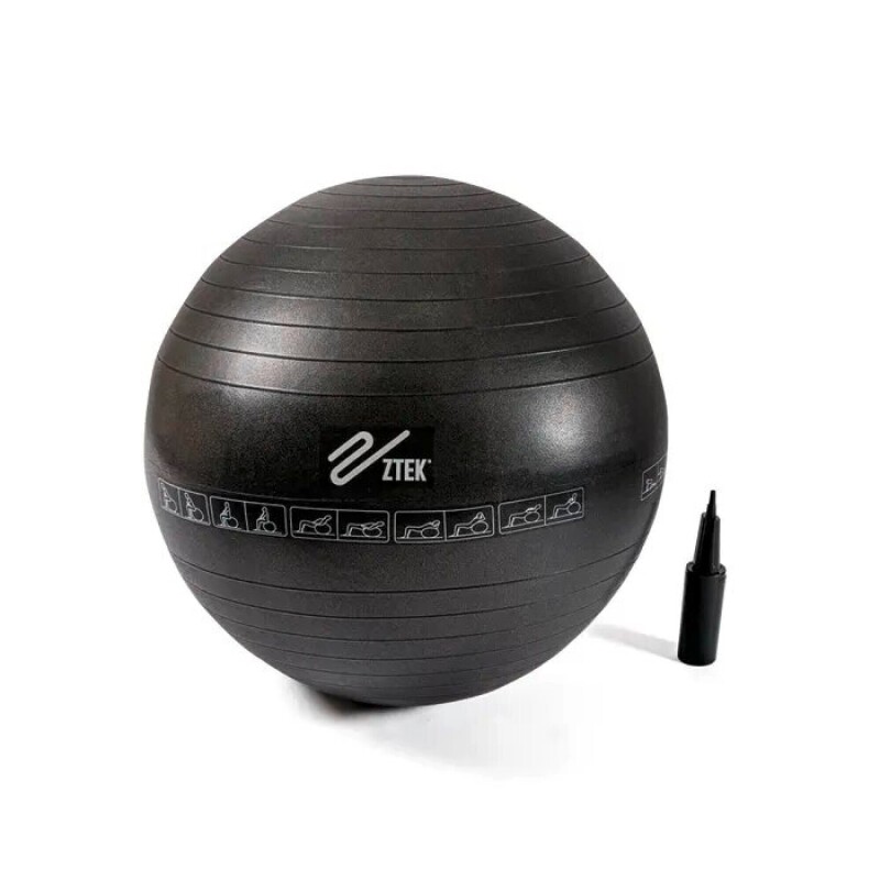 Pelota Yoga Ztek Unisex Negro