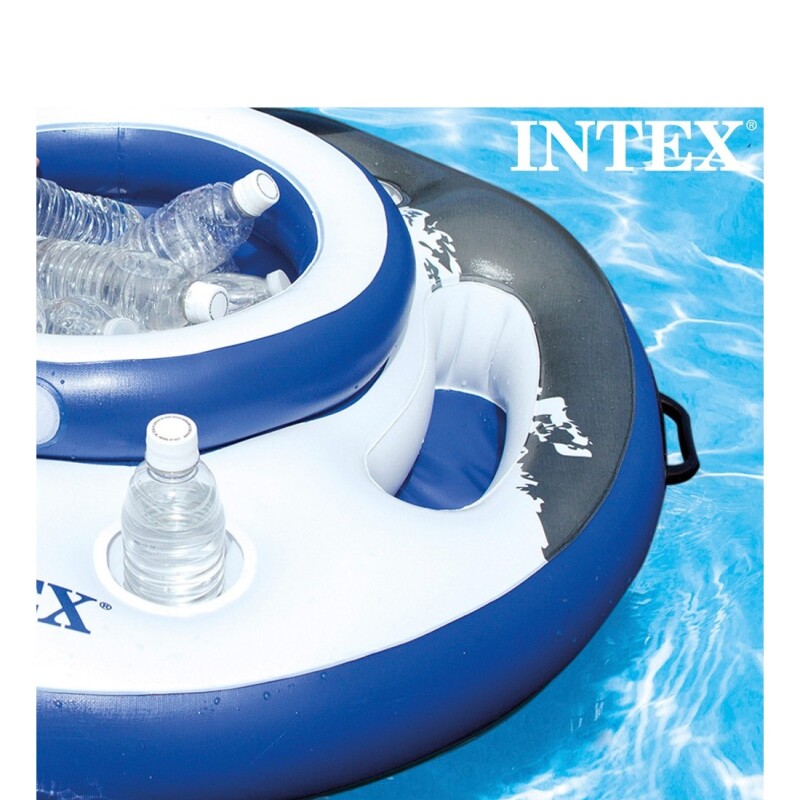 INTEX CONSERVADORA INFLABLE FLOTANTE REDONDA POSA VASO Intex Conservadora Inflable Flotante Redonda Posa Vaso