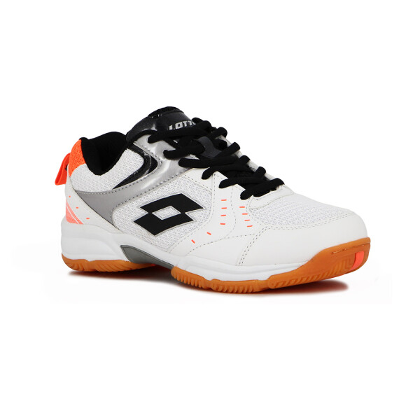 Lotto champion mujer Indoor/Paddle/volley white/orange Blanco-Naranja