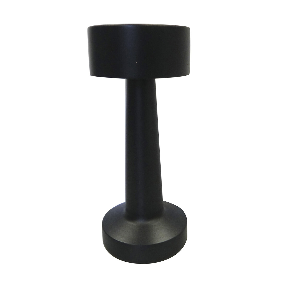 Lampara LED Recargable Portátil Negro 21 cm 