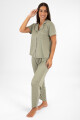 Pijama yummy americano Verde claro
