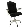 Silla de oficina Giratoria con posabrazos rebatibles Negra Silla de oficina Giratoria con posabrazos rebatibles Negra