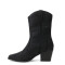 Botas de Mujer Miss Carol LITER tejana media Negro