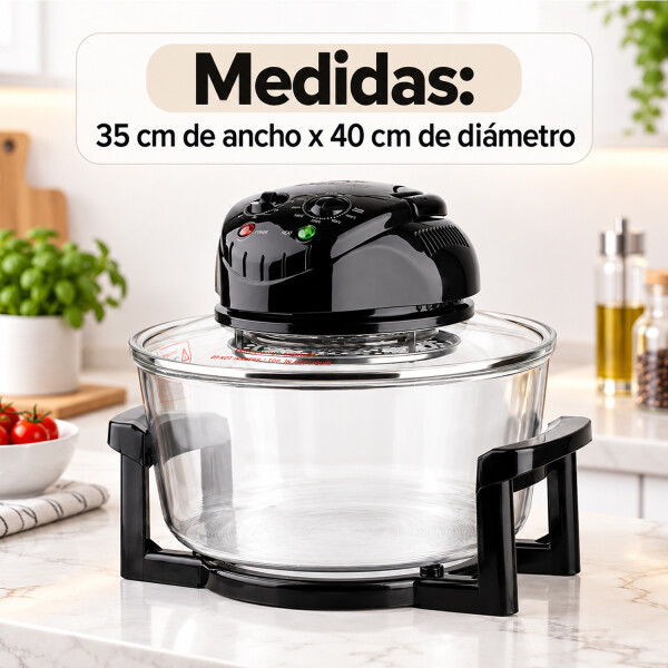Freidora De Aire Halógena Ackiliss 12 L 3500 W Acl-65302 FREIDORA SIN ACEITE ACKILISS 12L AC65302