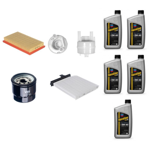 KIT DE FILTROS Y ACEITE 5W40 TEXACO Kit De Filtros Y Aceite 5w40 Texaco