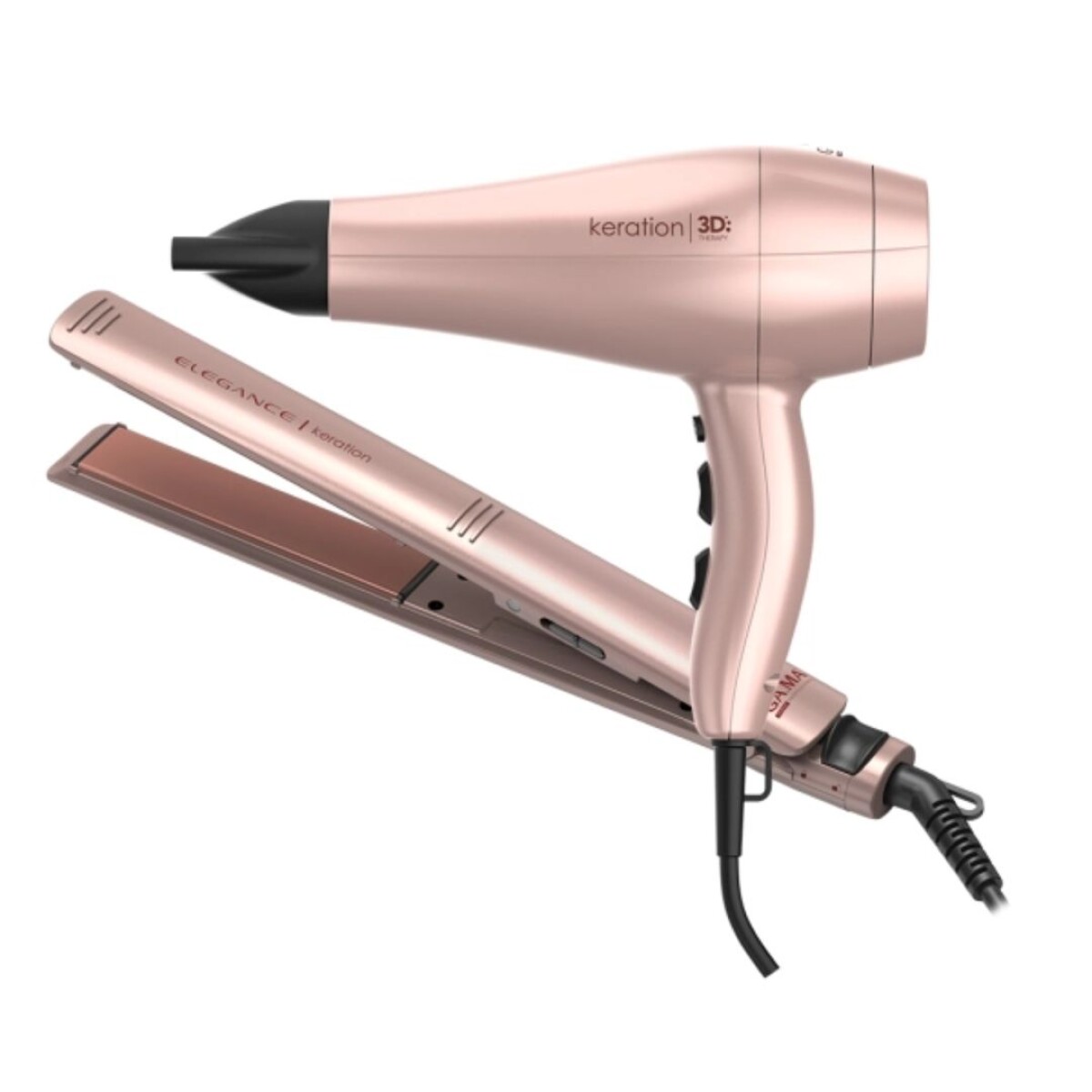 Combo Gama Keration Planchita + Secador 900/7200 