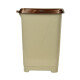 Tarro de residuos 15L con pedal BEIGE