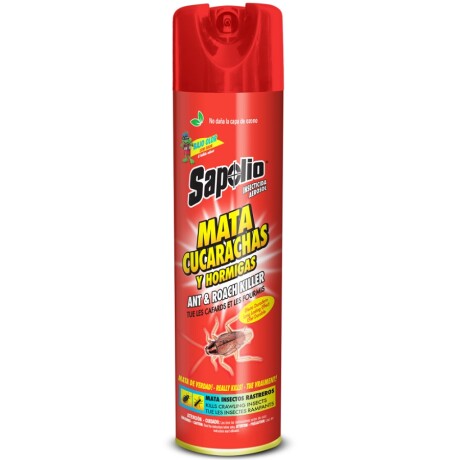 Spray Insecticida Matacucarachas Sapolio Aerosol 360 Ml 001