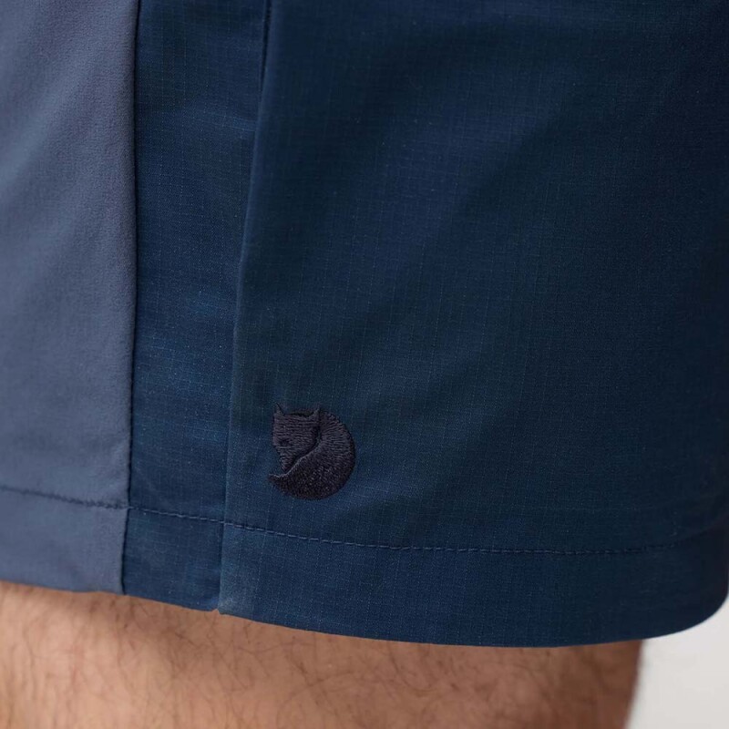 Short Fjallraven Abisko Hybrid Trail Shorts M Hombre Laurel Green