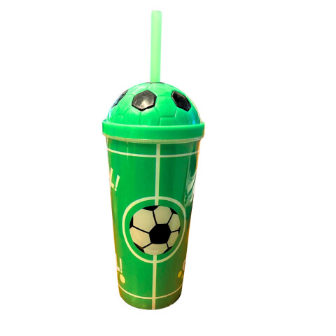 Vaso Futbol con Sorbito Vaso Futbol con Sorbito
