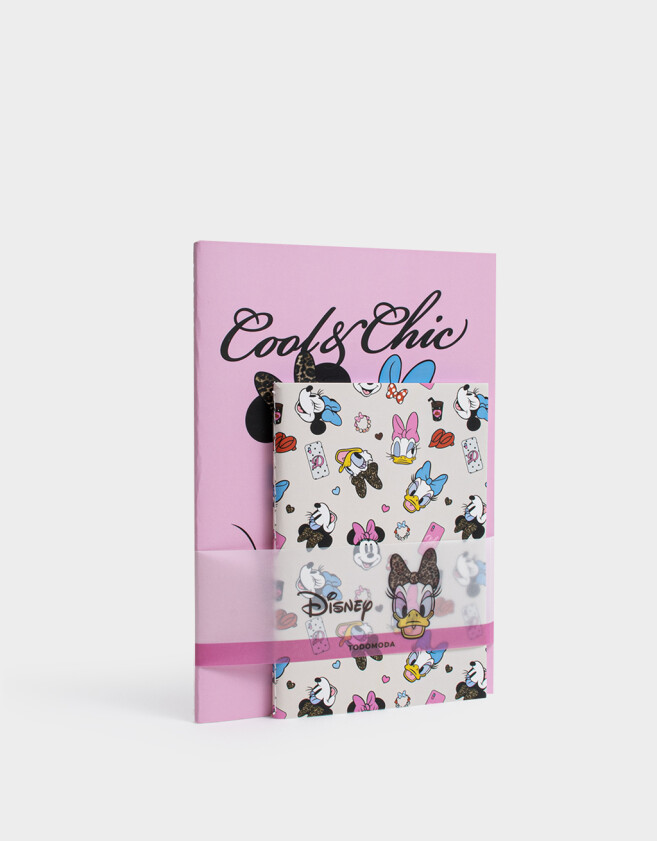 Anotadores Cuadernos y Memos Set De Libreta Minnie Y Daisya5 Y Libreta A6 - Combinacion Multicolor