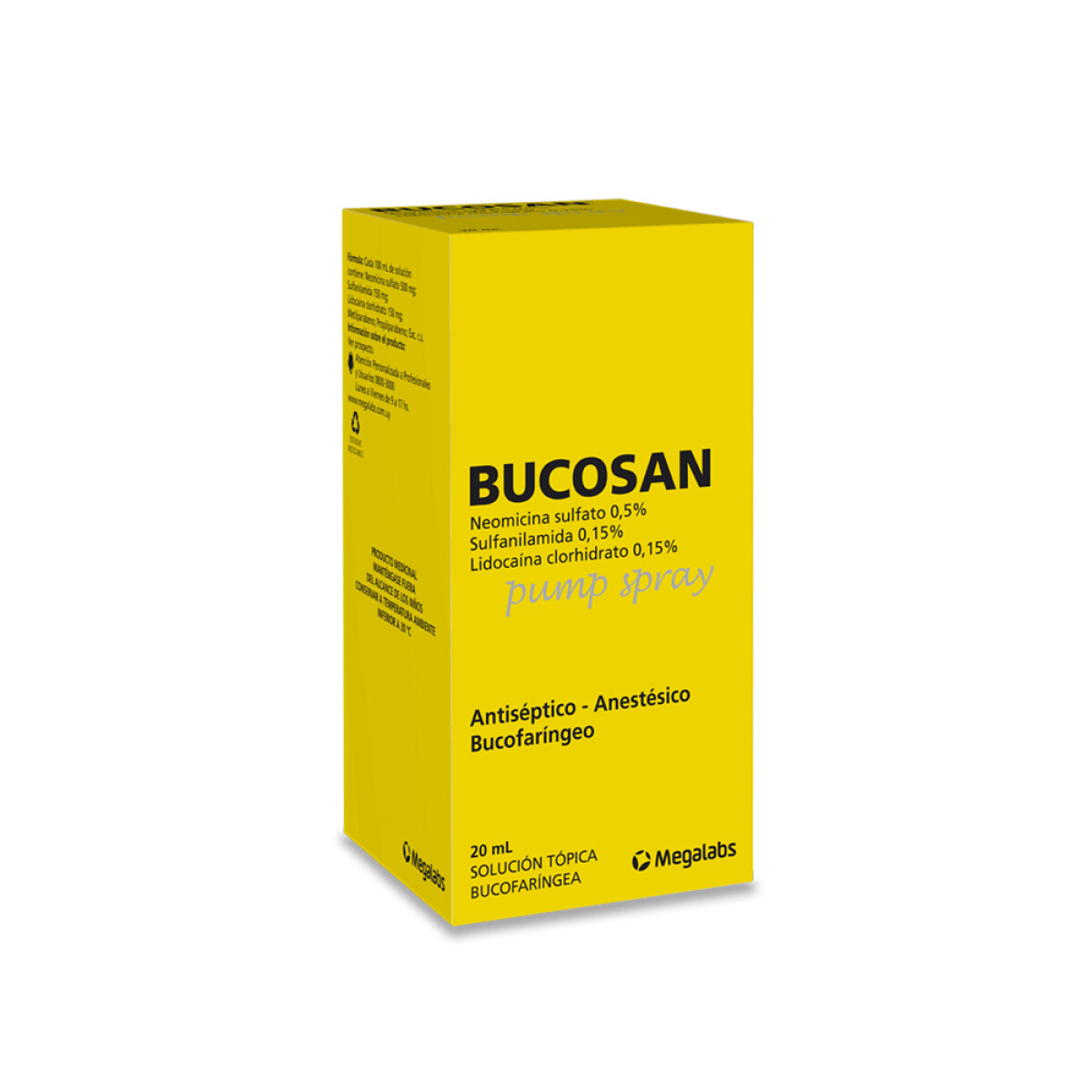 Bucosan Pump Spray 20ml 