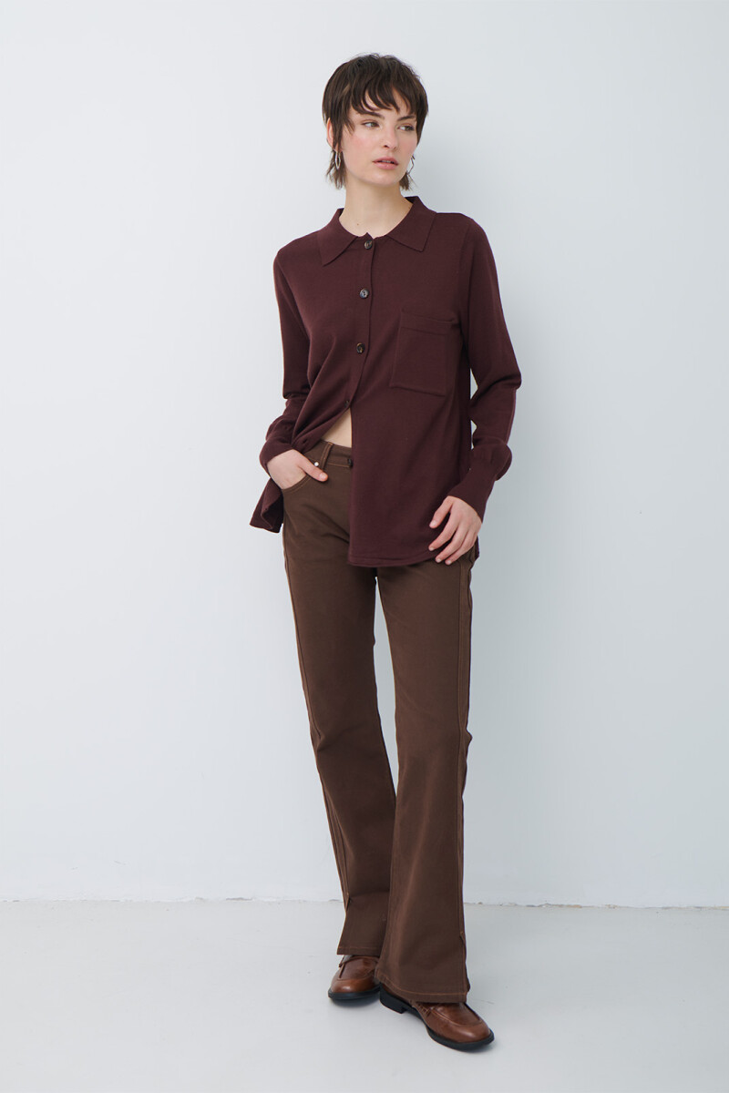 JEAN HELADA MARRON