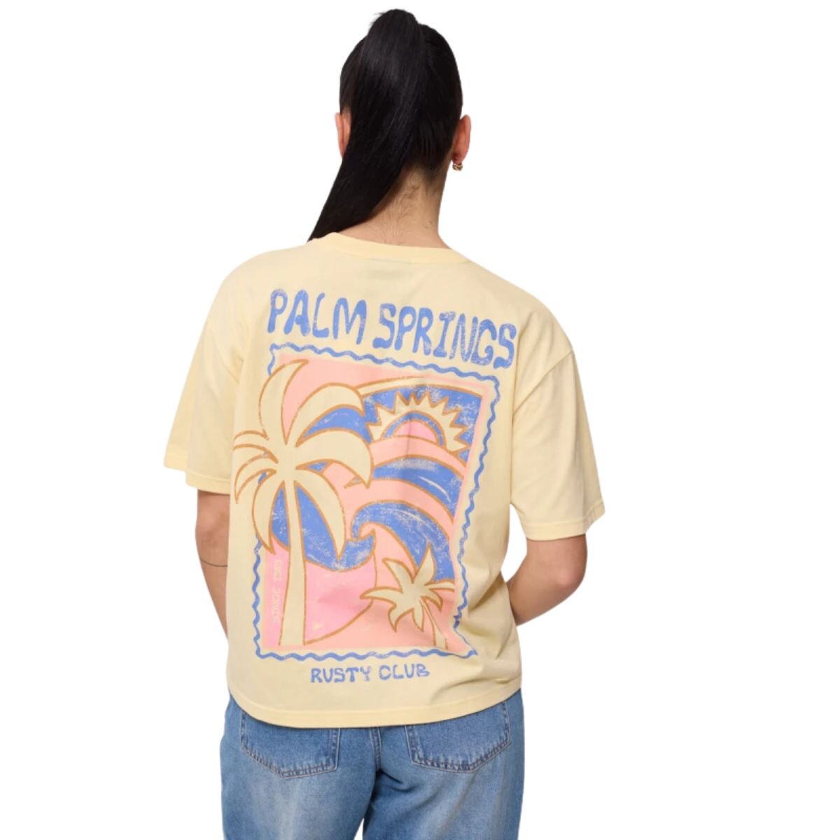 T-SHIRT SOLAT XXS-XL - AMARILLO 