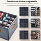 Caja Organizadora Zapatos Divisores Organizador Ajustables Color GRIS Caja Organizadora Zapatos Divisores Organizador Ajustables Color GRIS