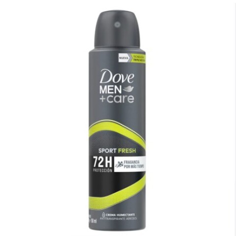 Dove Men care antitranspirante en aerosol 150 ml Sport Fresh 72h protección