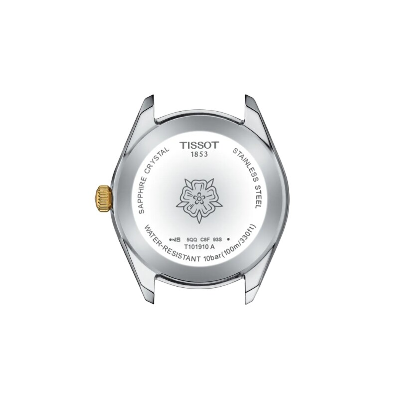 Reloj Tissot PR 100 Sport Chic T1019102211100 acero para mujer Plateado