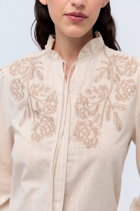 Camisa Lorenza Beige