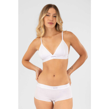 Culotte vivid Blanco