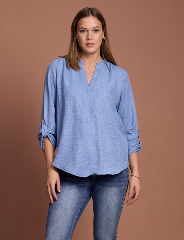 Blusa Solid AZUL