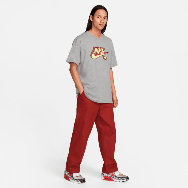Remera Nike Sportswear de Hombre Gris