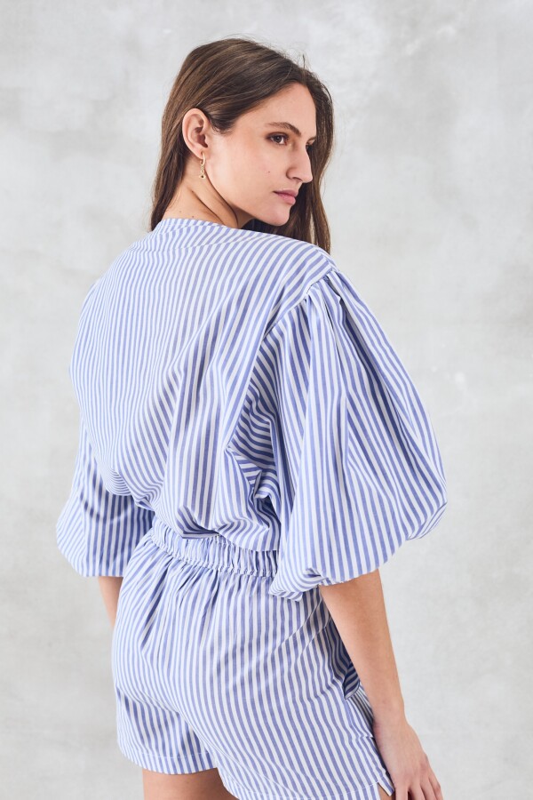 Camisa Celeste