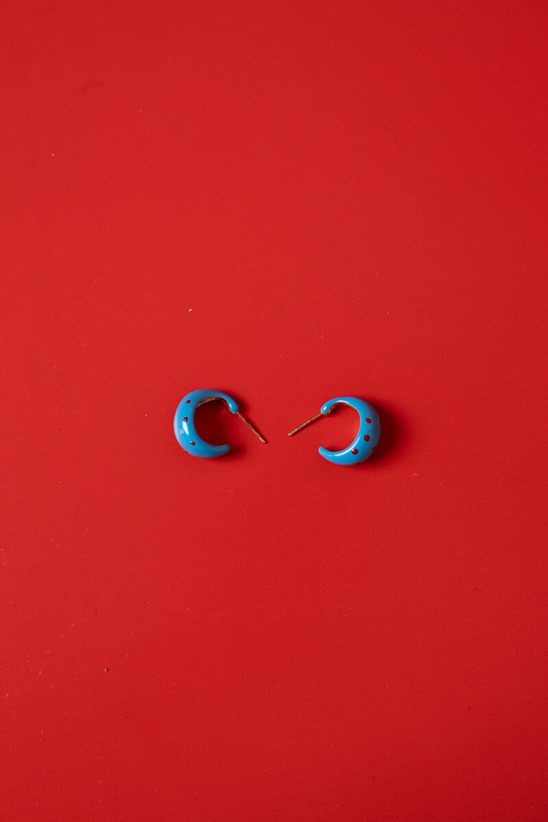 Polki Blue