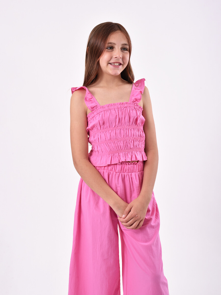 BLUSA PAULETTE - FUCSIA 