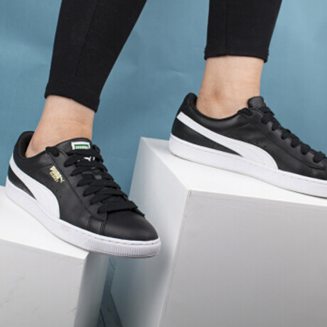 PUMA BASKET CLASSIC LFS Black/White