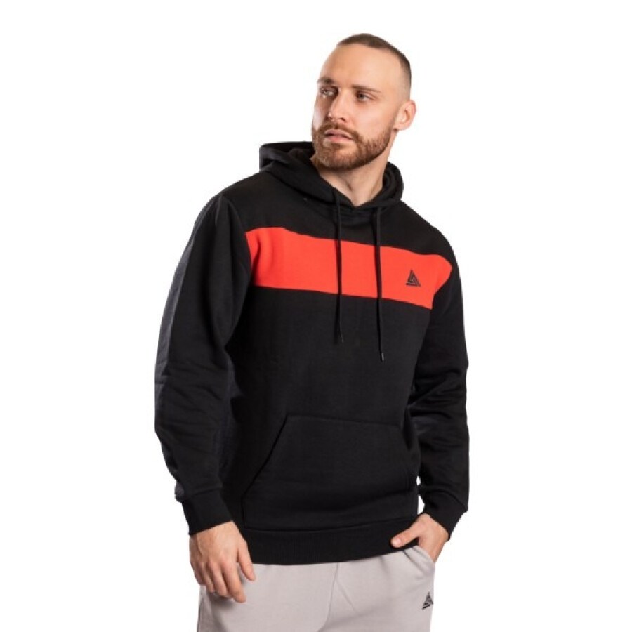 LENERGY CANGURO FELPA BLACK/RED