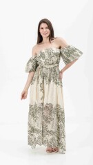 VESTIDO BRODERIE VERDE