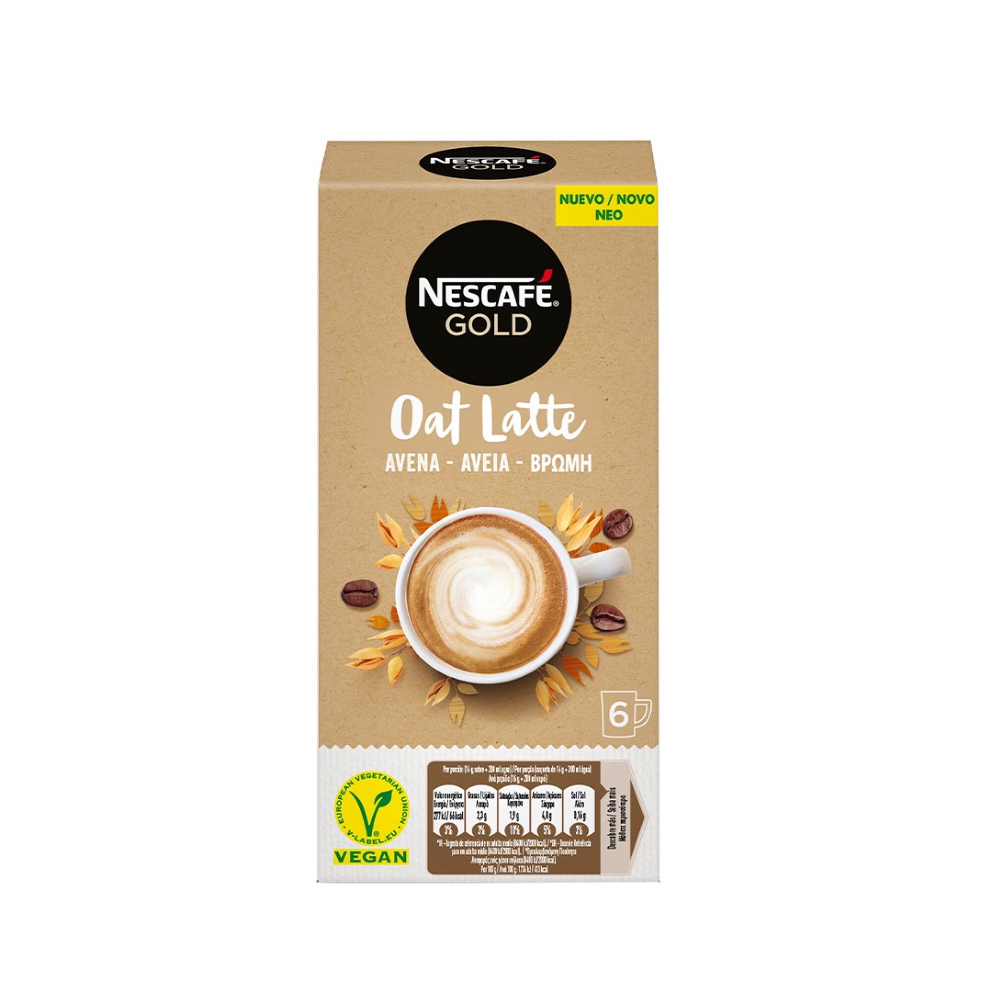 Nescafe Bebida Gold Oat Latte - 001 — Universo Binario