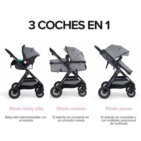 Coche SUNSET TS con Baby Silla y Base Isofix Coche SUNSET TS con Baby Silla y Base Isofix