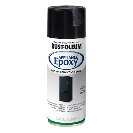 Esmalte aerosol epoxi 340Gr Negro Rust Oleum